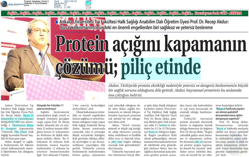 Ticaret Gazetesi 03 05 2017