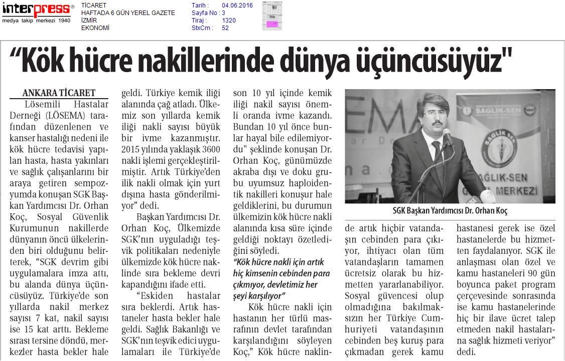 Ticaret Gazetesi 1