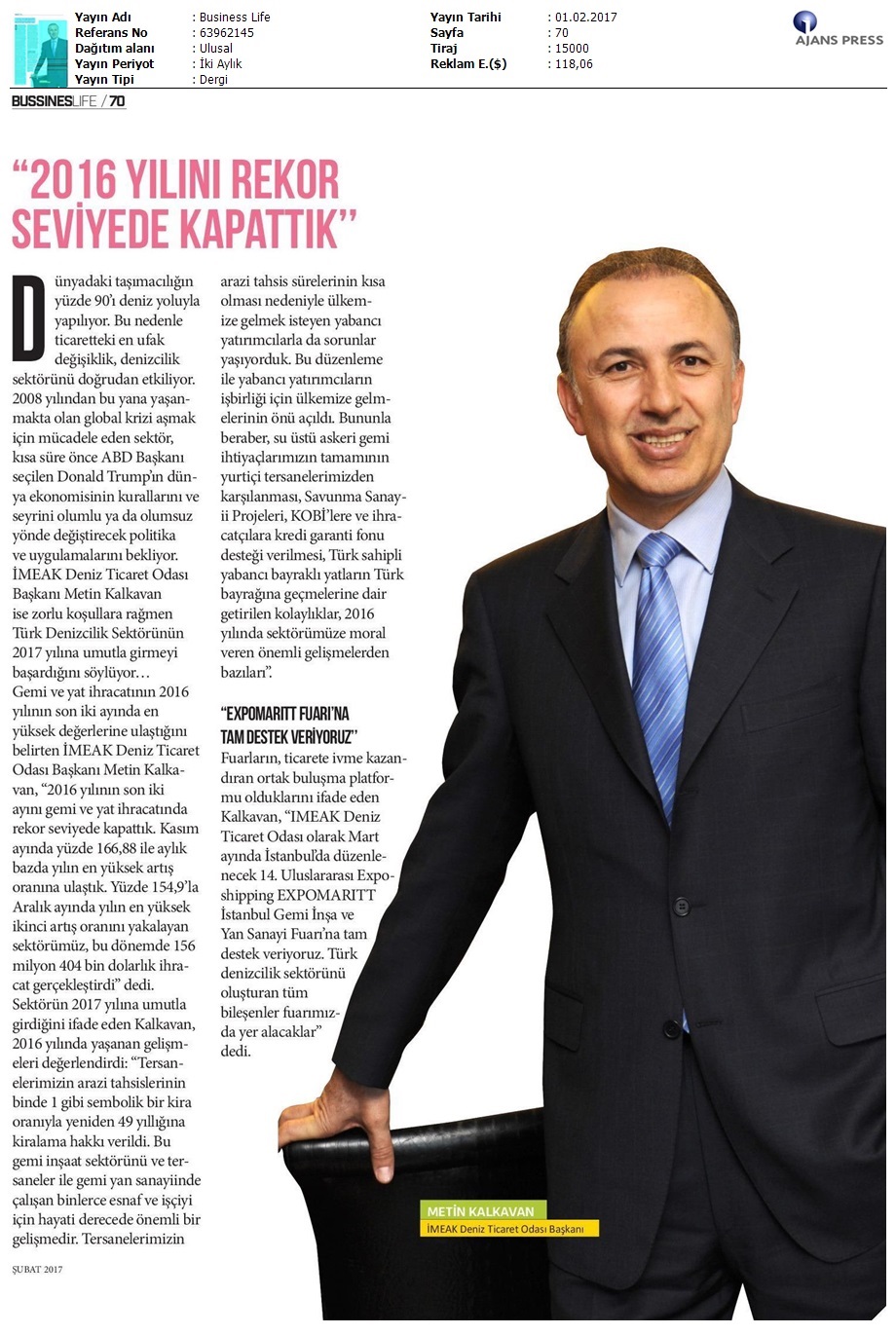 Business Life Dergisi 2