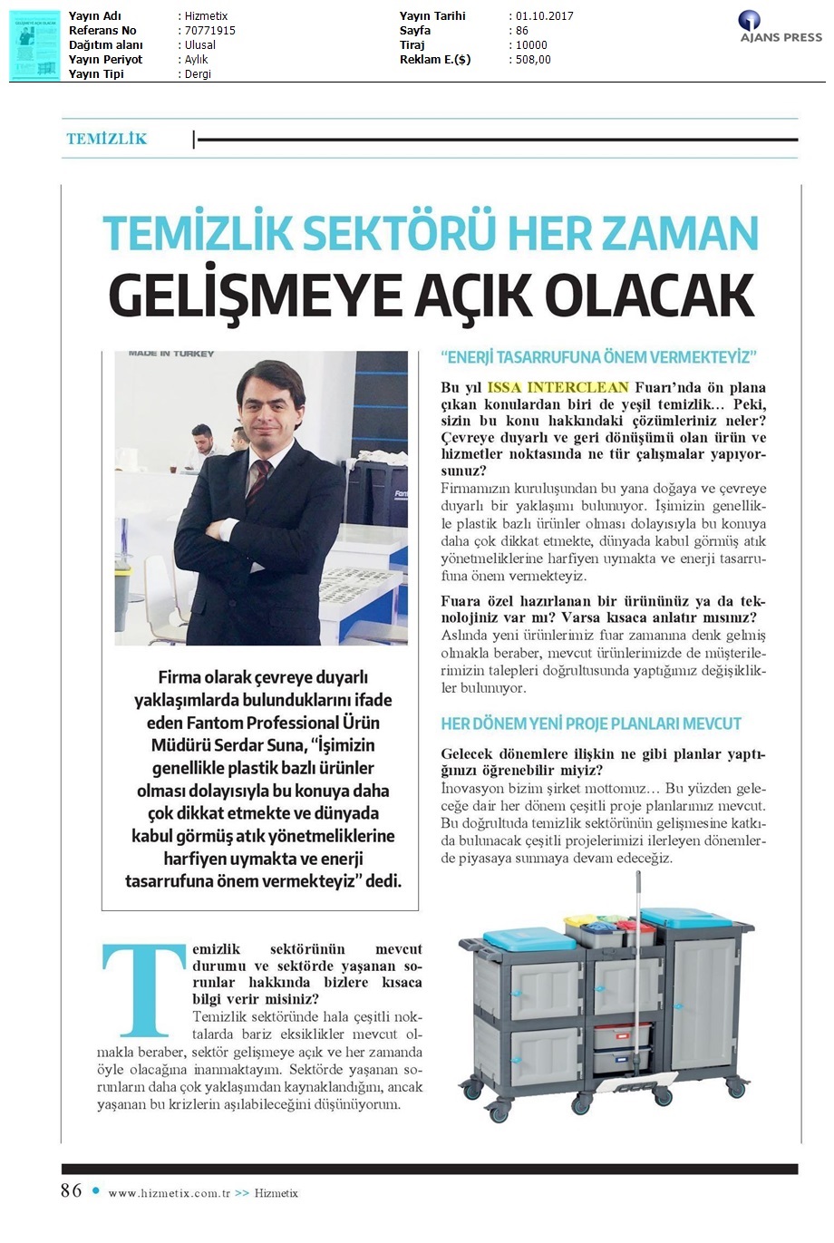 2017 10 01 Hizmetix Dergisi