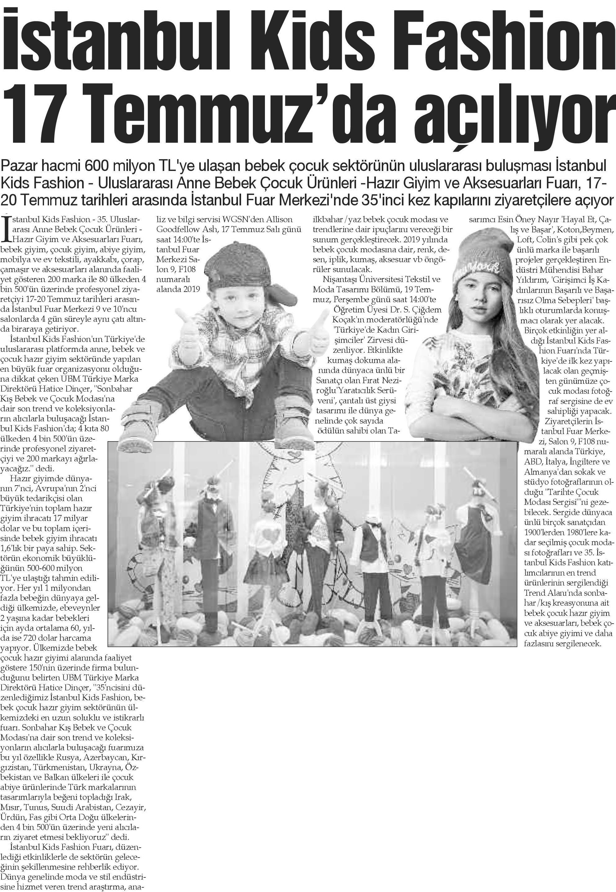 İstanbul Gazetesi 12.07.2018