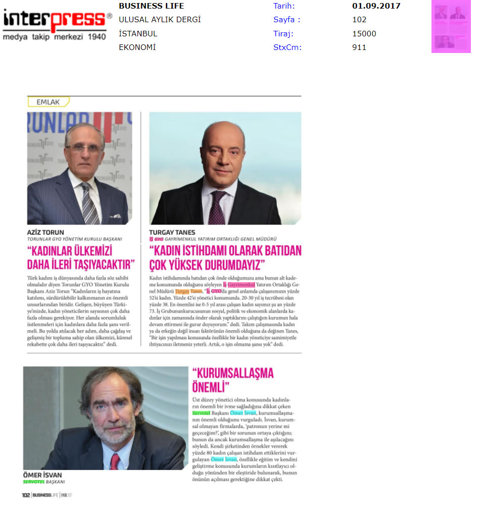 Business life dergisi 2 01.09