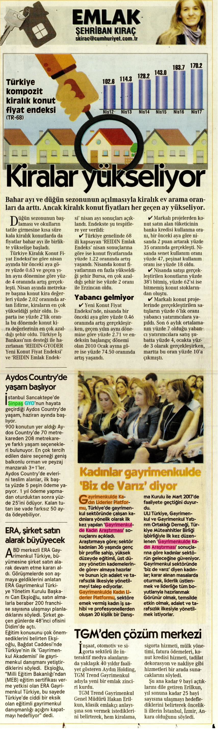 CUMHURIYET Gazetesi 19.05.2017