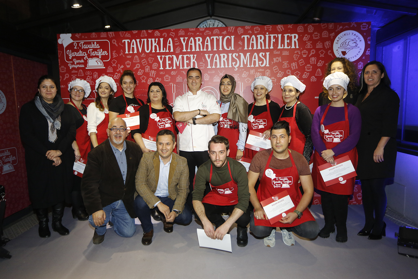 Tavukla Yaratıcı Lezzetler Yemek Yarışması Ödül Töreni